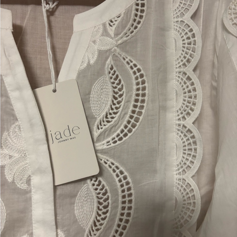 New Beautiful Johnny Was Blouse, Size XL